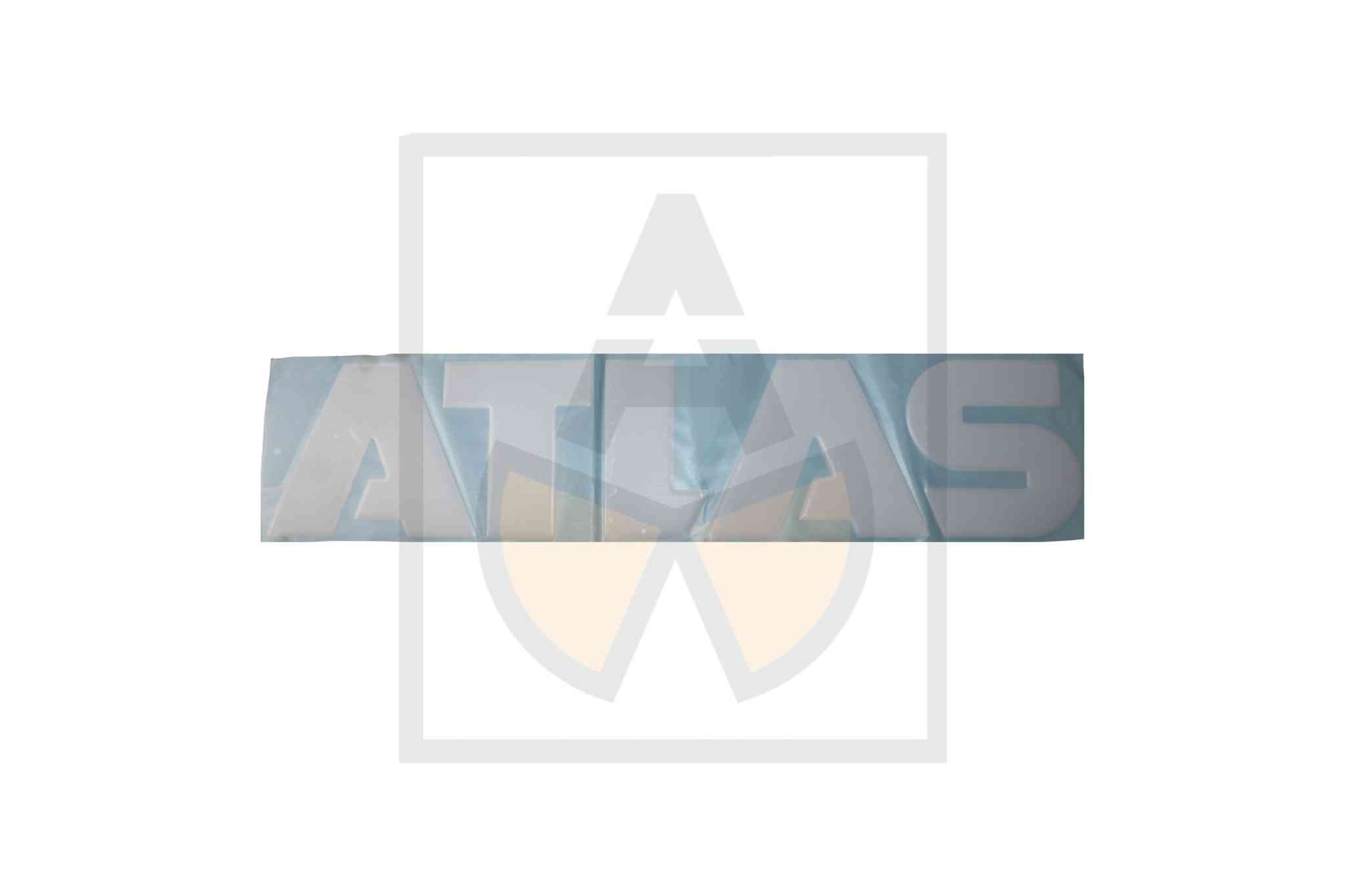 Aufkleber - ATLAS, GGW/Seite ws. doming