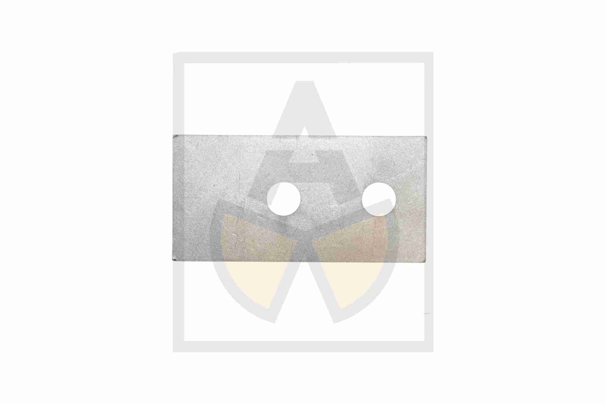 Unterlegblech  40x 80x 1