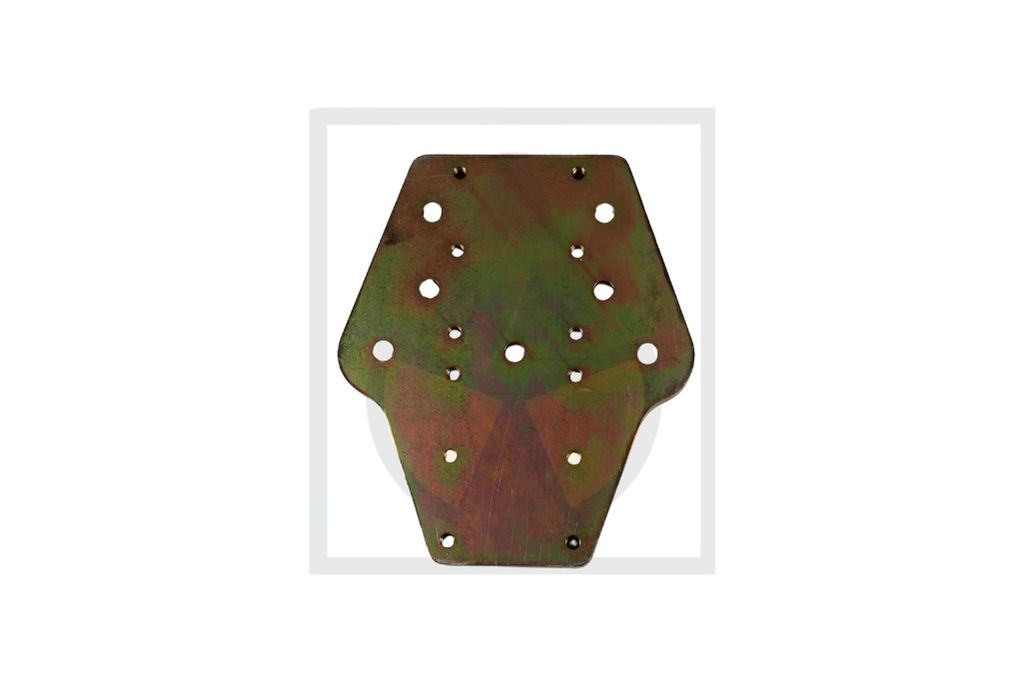Anbauplatten für Anhängerkupp.