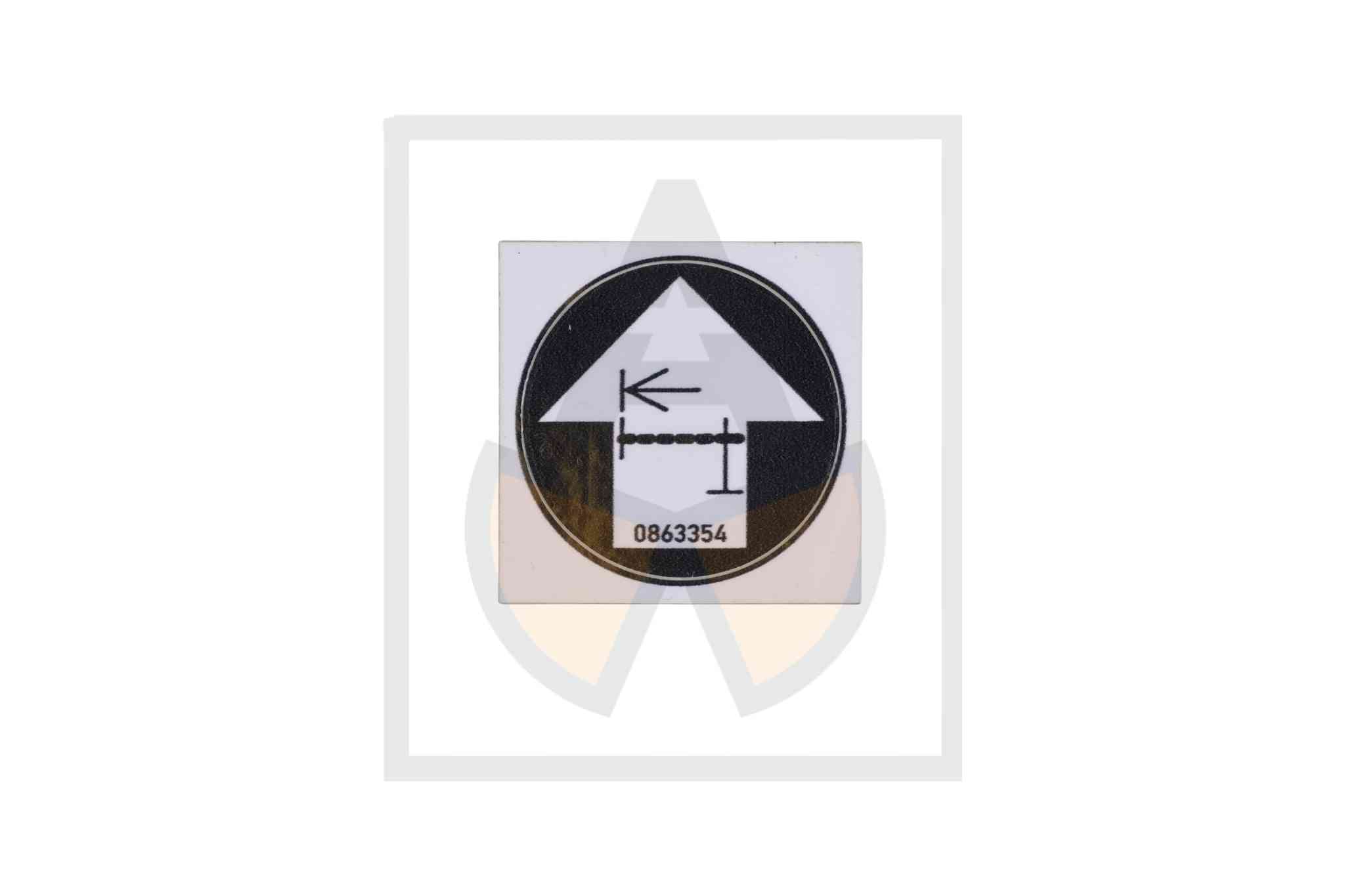 Symbol - Abstützung ausschieben-w