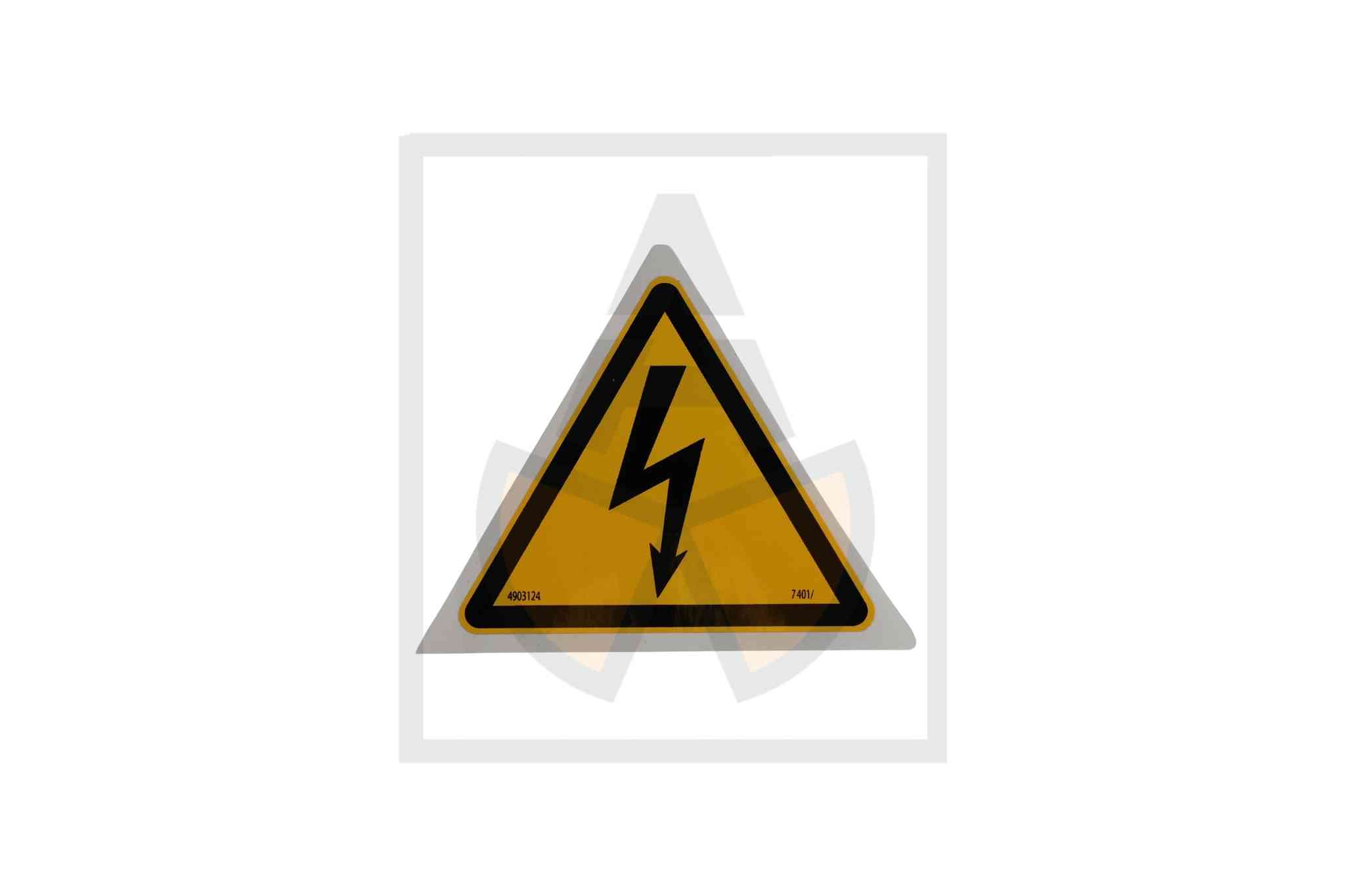 Aufkleber - Elektrische Spannung