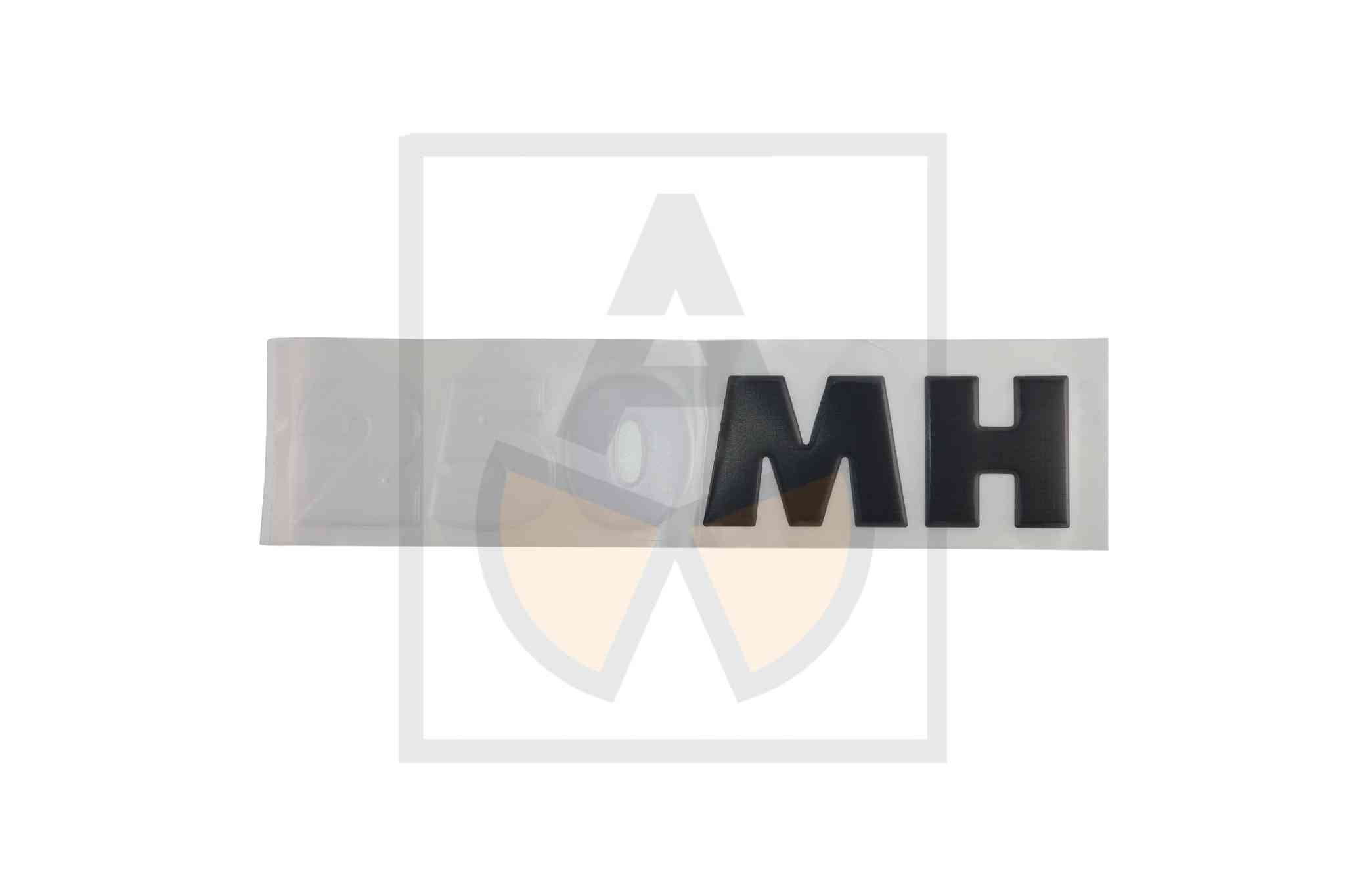 Aufkleber - 250MH, Seite re./li. ws./sw.