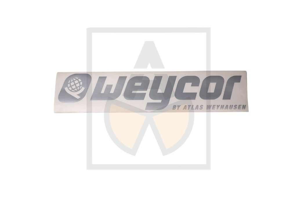 Aufkleber - weycor, Hubwerk gr.