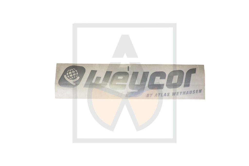 Aufkleber - weycor, Motorhaube gr.