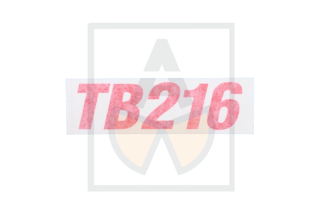 Aufkleber - TB216, GGW rt.